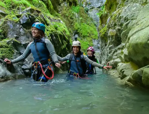 Descenso de barrancos familiar