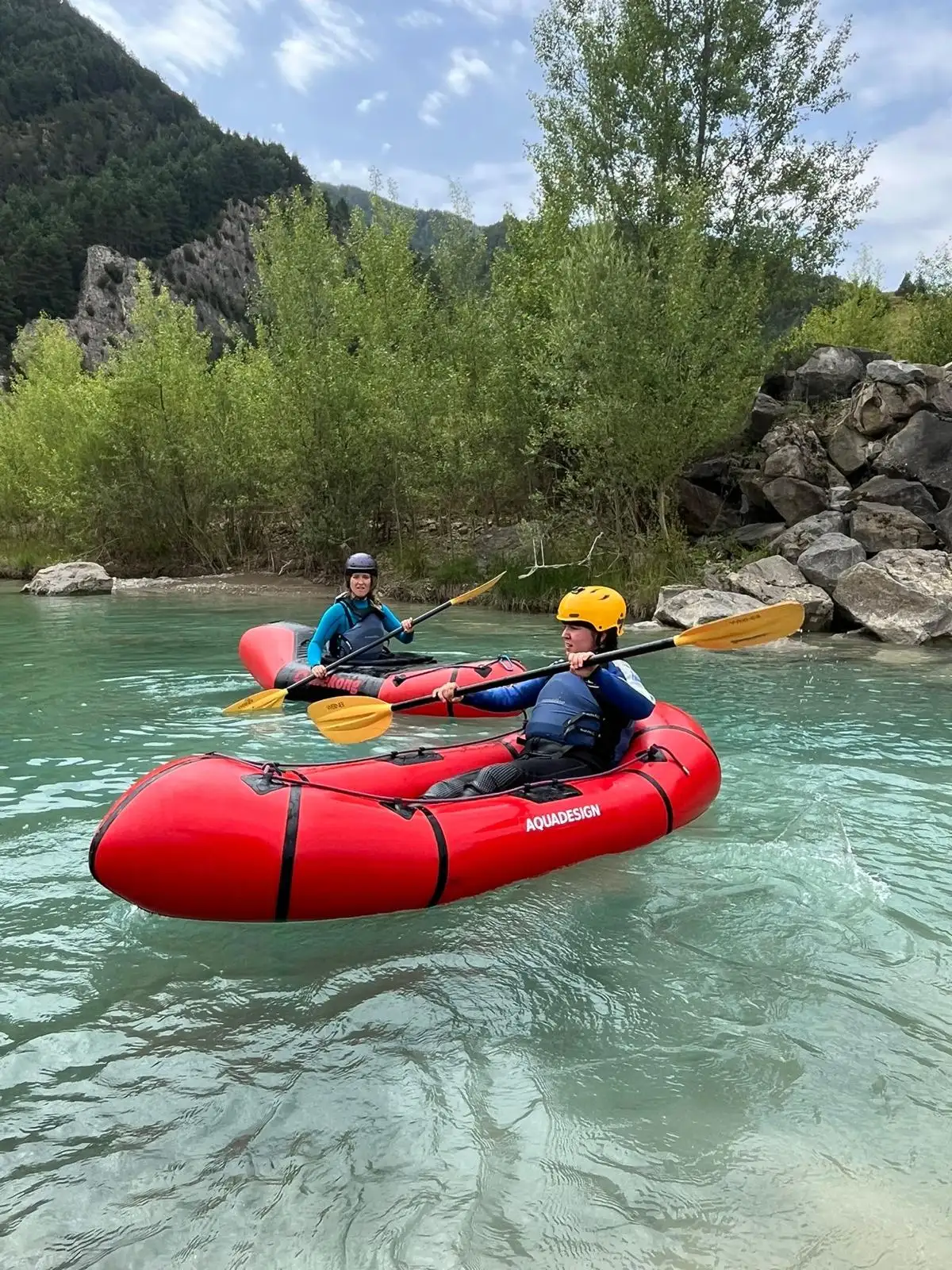 Packraft Río Ara
