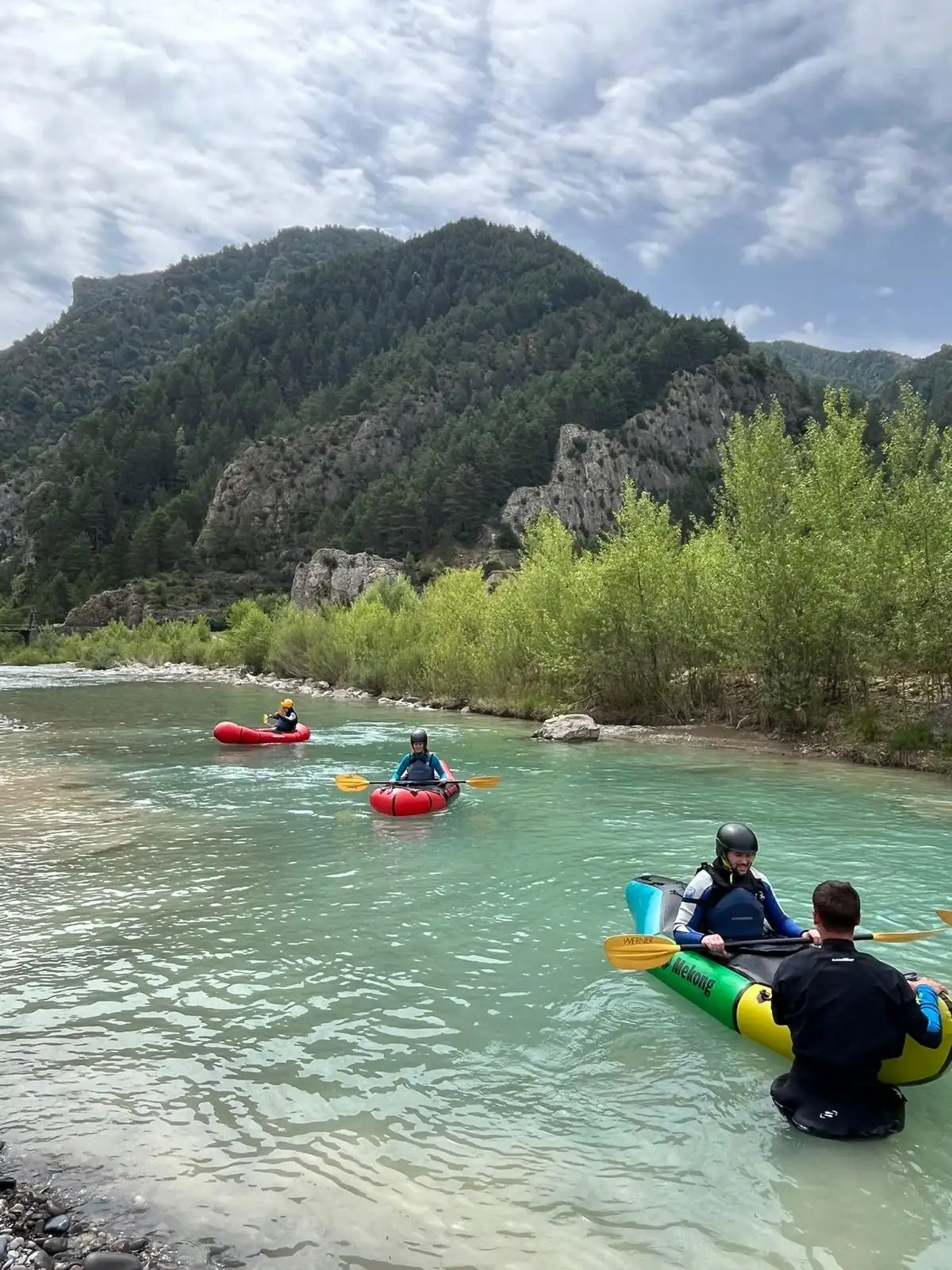 Packraft Río Ara